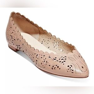 Cole Haan Women's Laser Cut Flats in Blush